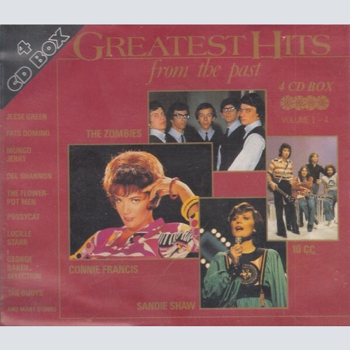 4xCD, Comp + Box Various - Greatest Hits From The Past