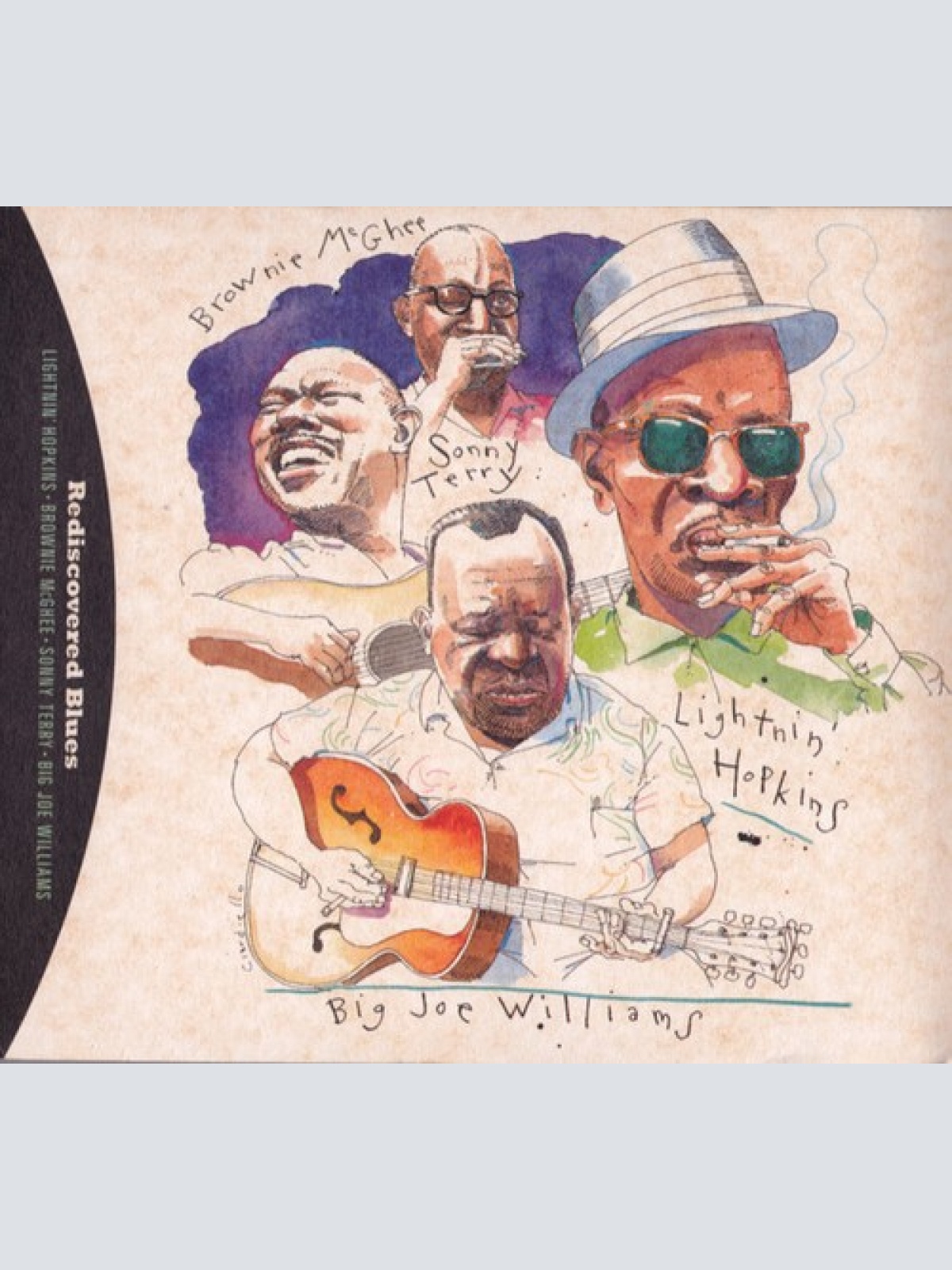 2xCD, Comp, Dig Various - Lightnin' Hopkins, Brownie McGhee, Sonny Terry, Big...