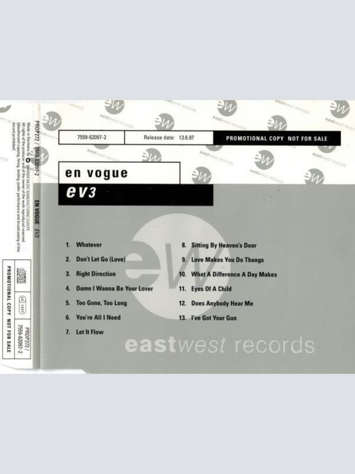 CD, Album, Promo En Vogue - EV3