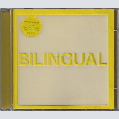 CD, Album Pet Shop Boys - Bilingual