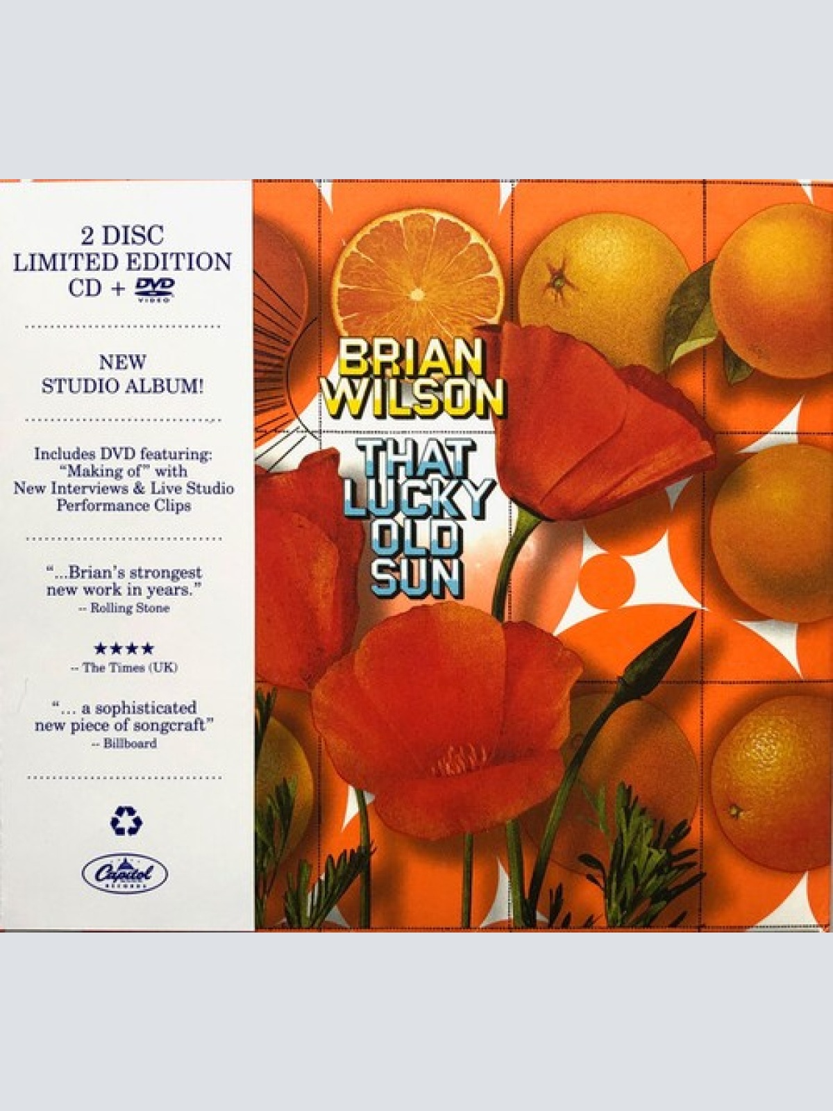 CD, Album, Ltd + DVD Brian Wilson - That Lucky Old Sun
