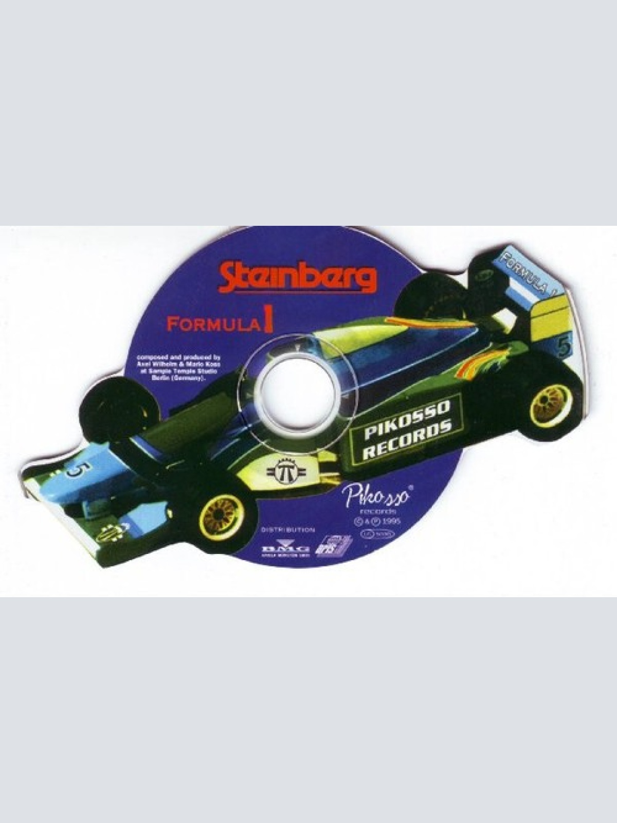 CD, Shape, Single Steinberg - Formula 1