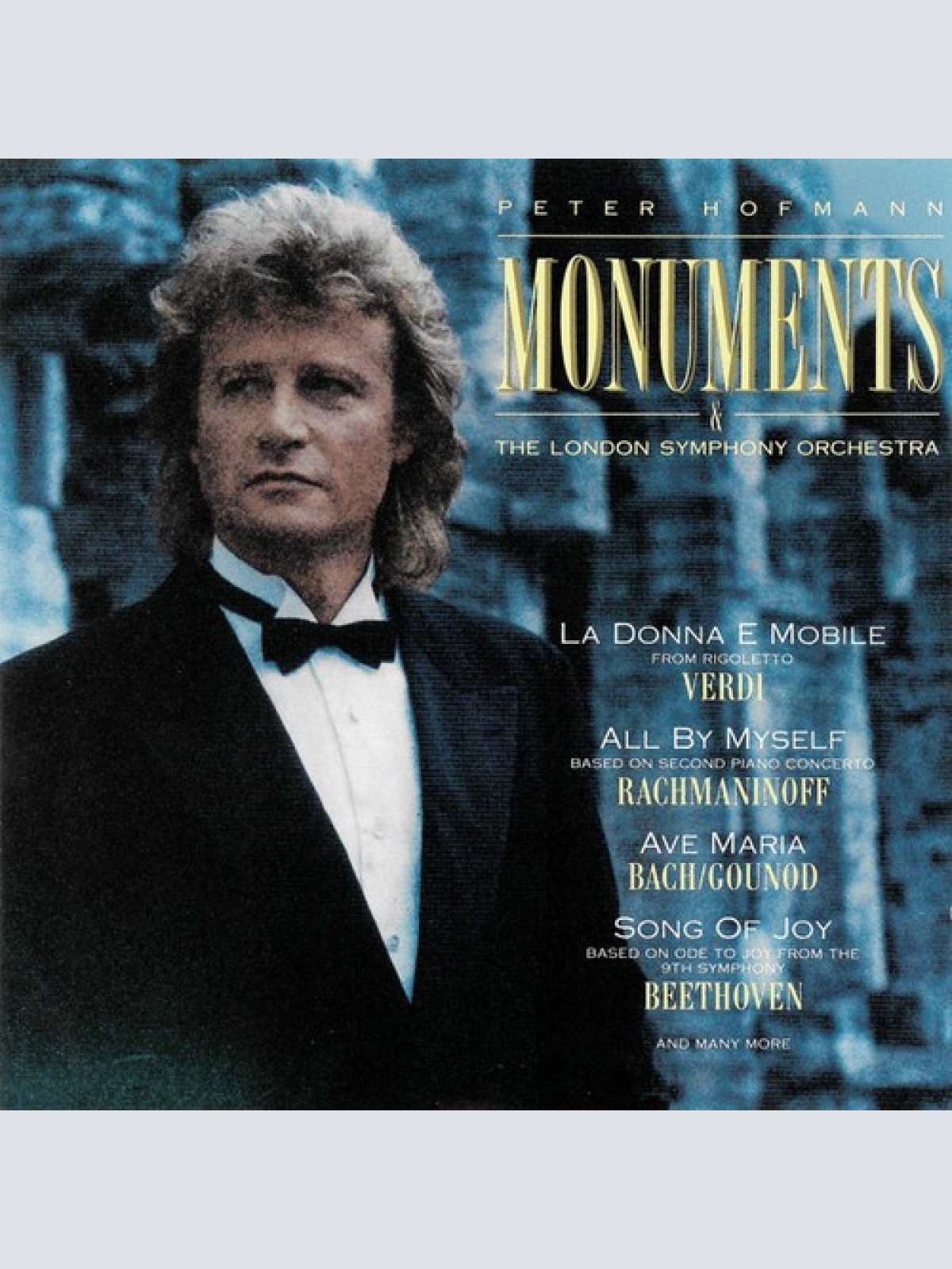 CD, Album Peter Hofmann & The London Symphony Orchestra* - Monuments