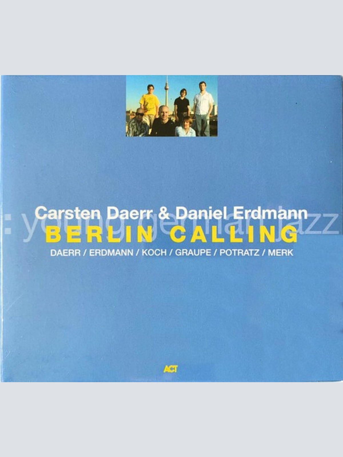 CD, Album Carsten Daerr & Daniel Erdmann - Berlin Calling