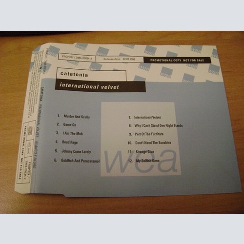 CD, Album, Promo Catatonia - International Velvet