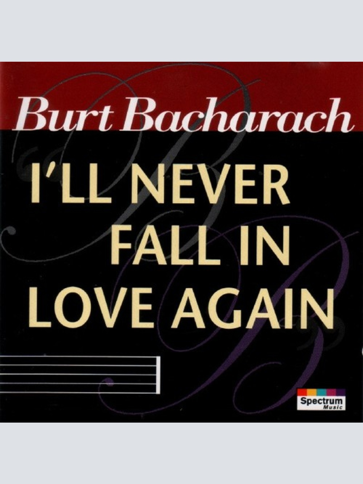 CD, Album, Comp Burt Bacharach - I'll Never Fall In Love Again