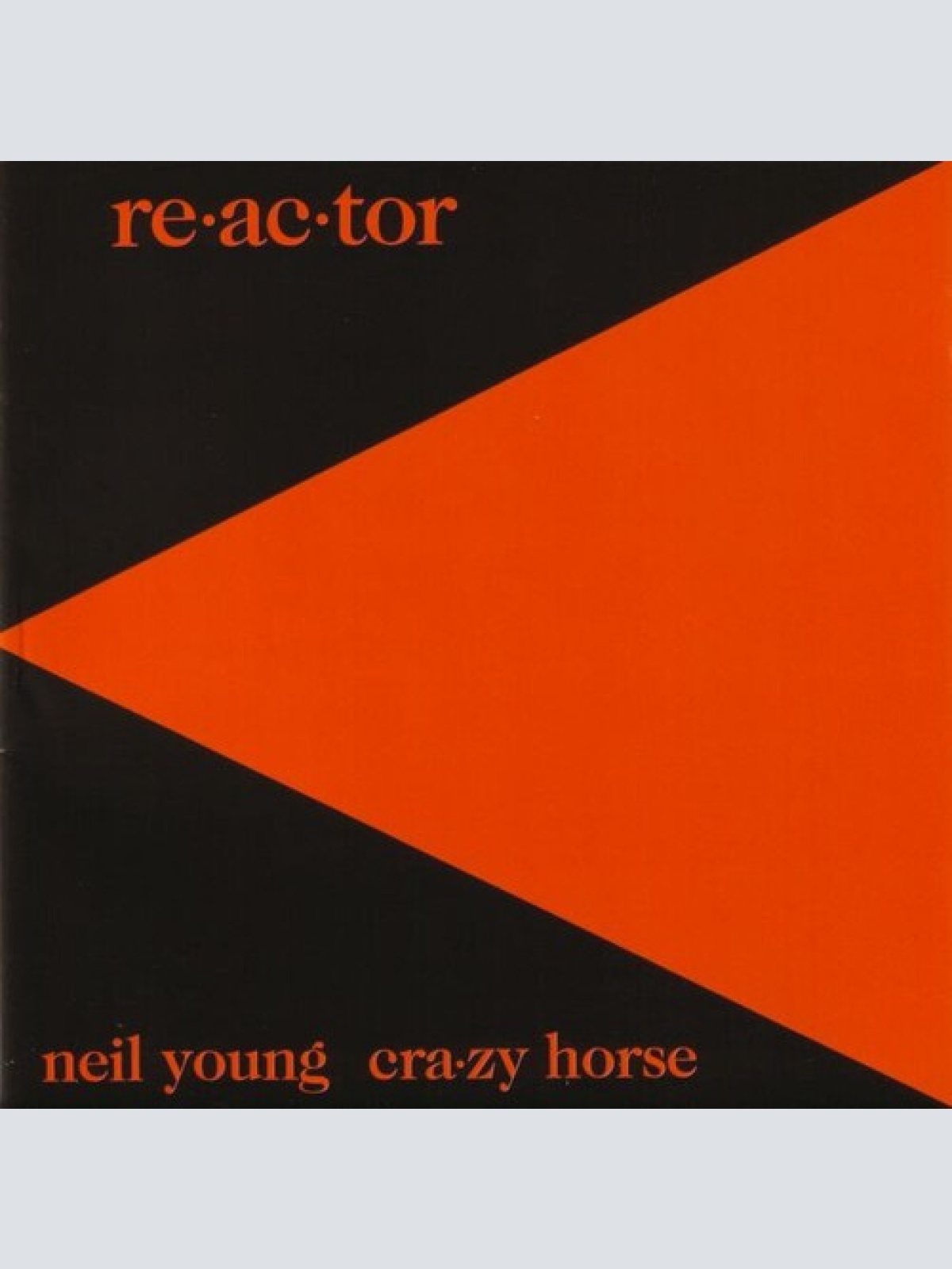 HDCD, Album, RE Neil Young & Crazy Horse - Reactor