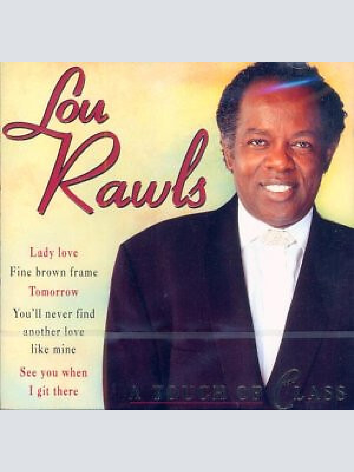 CD, Comp Lou Rawls - A Touch Of Class