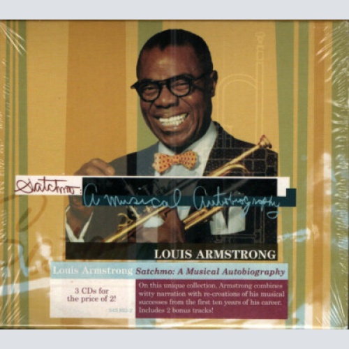 3xCD, Album, RE, RM Louis Armstrong - Satchmo: A Musical Autobiography