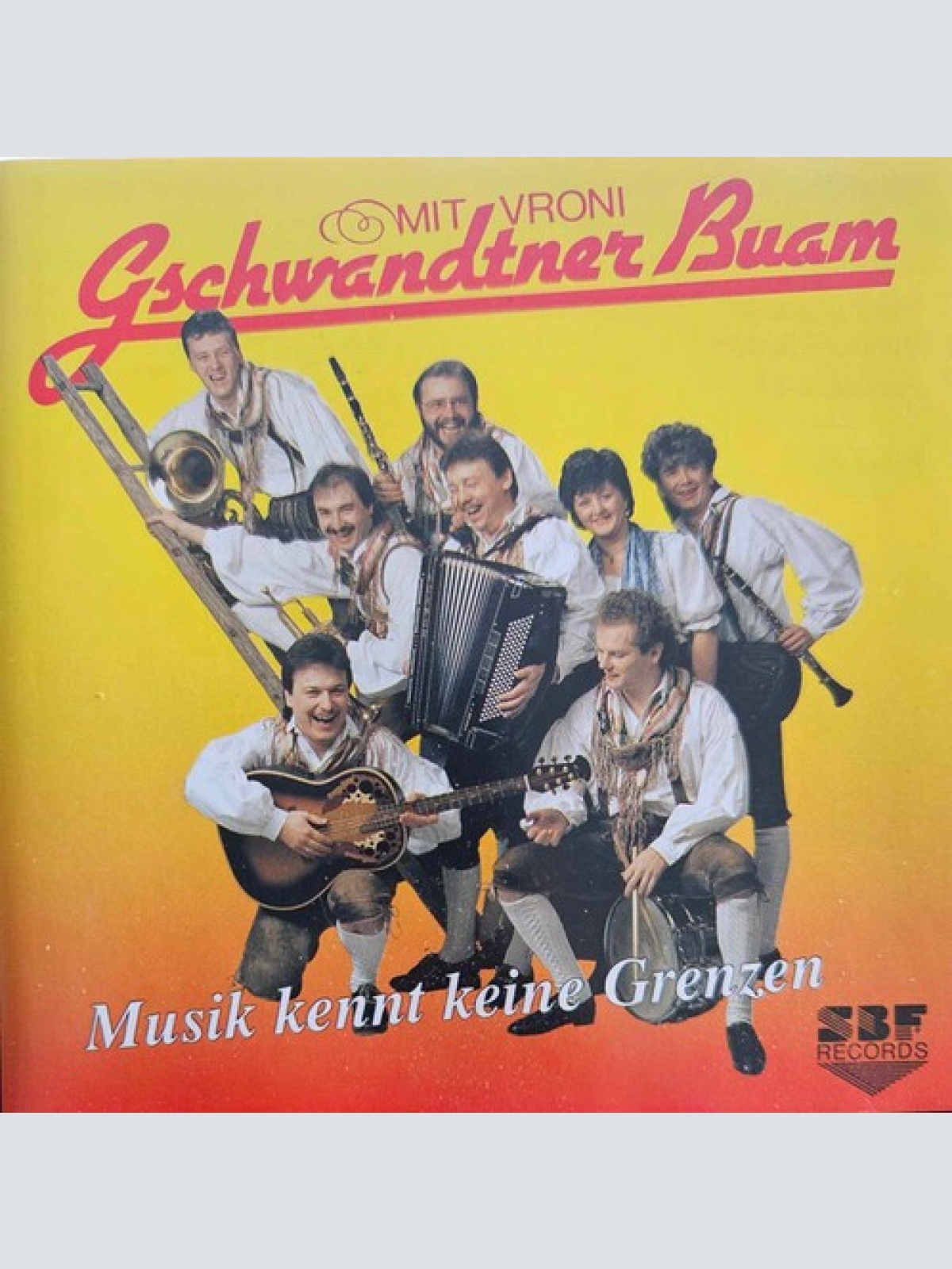 CD, Album Gschwandtner Buam Mit Vroni (2) - Musik Kennt Keine Grenzen