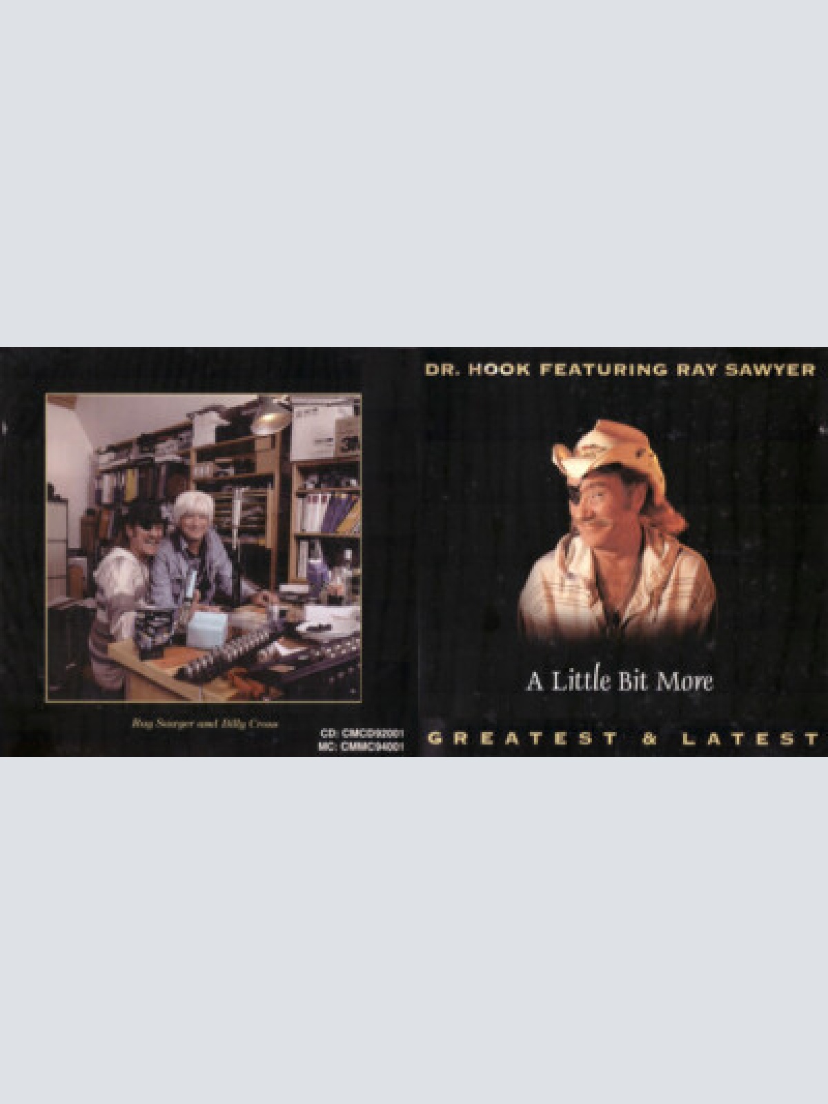 CD, Comp Dr. Hook Featuring Ray Sawyer - A Little Bit More (Greatest & Latest)
