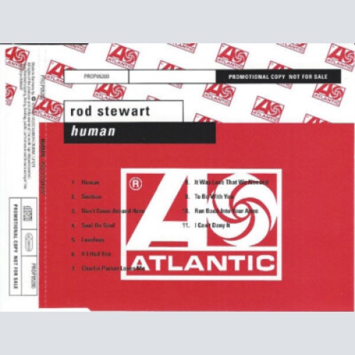 CD, Album, Promo Rod Stewart - Human