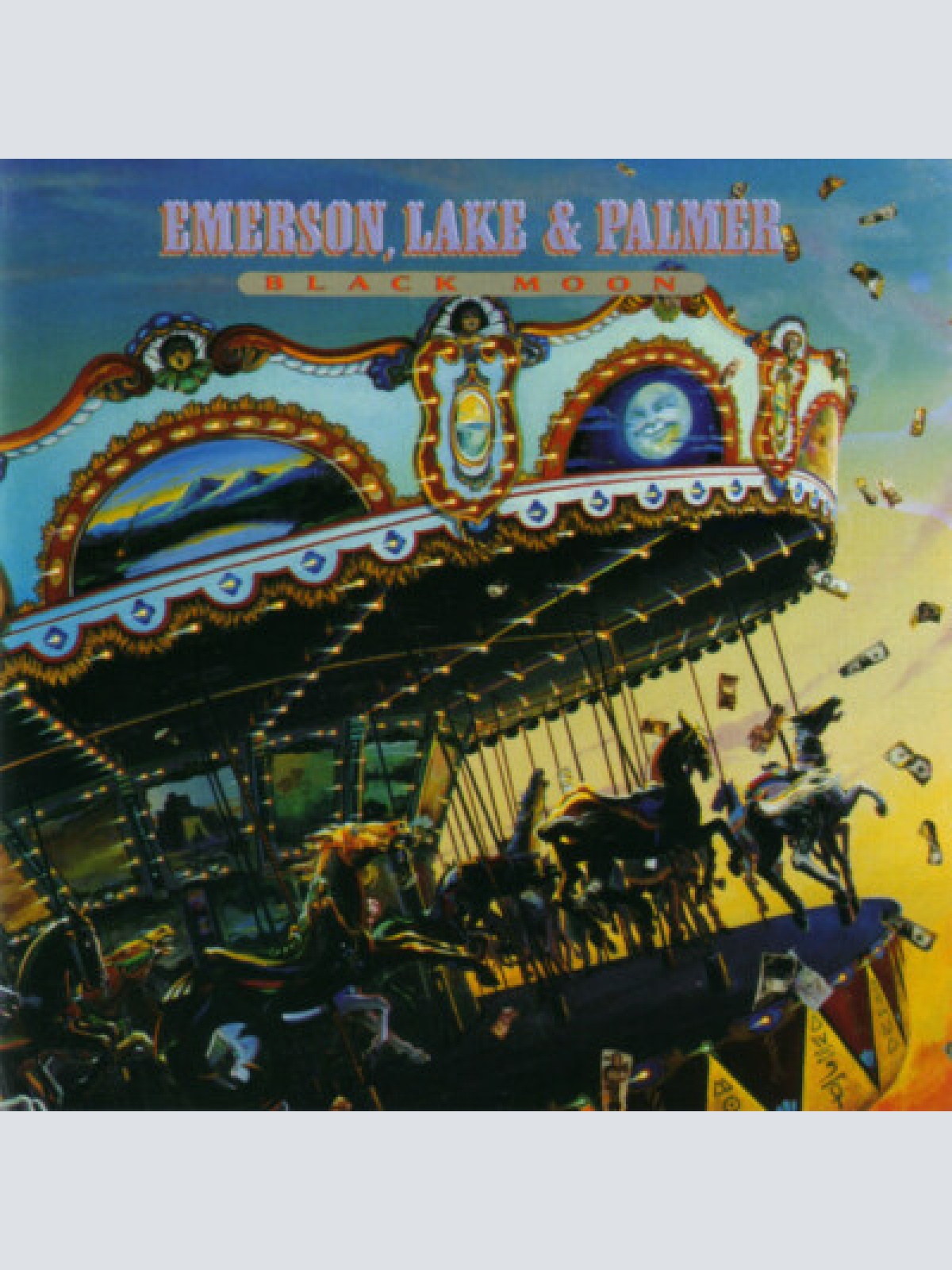 CD, Album Emerson, Lake & Palmer - Black Moon