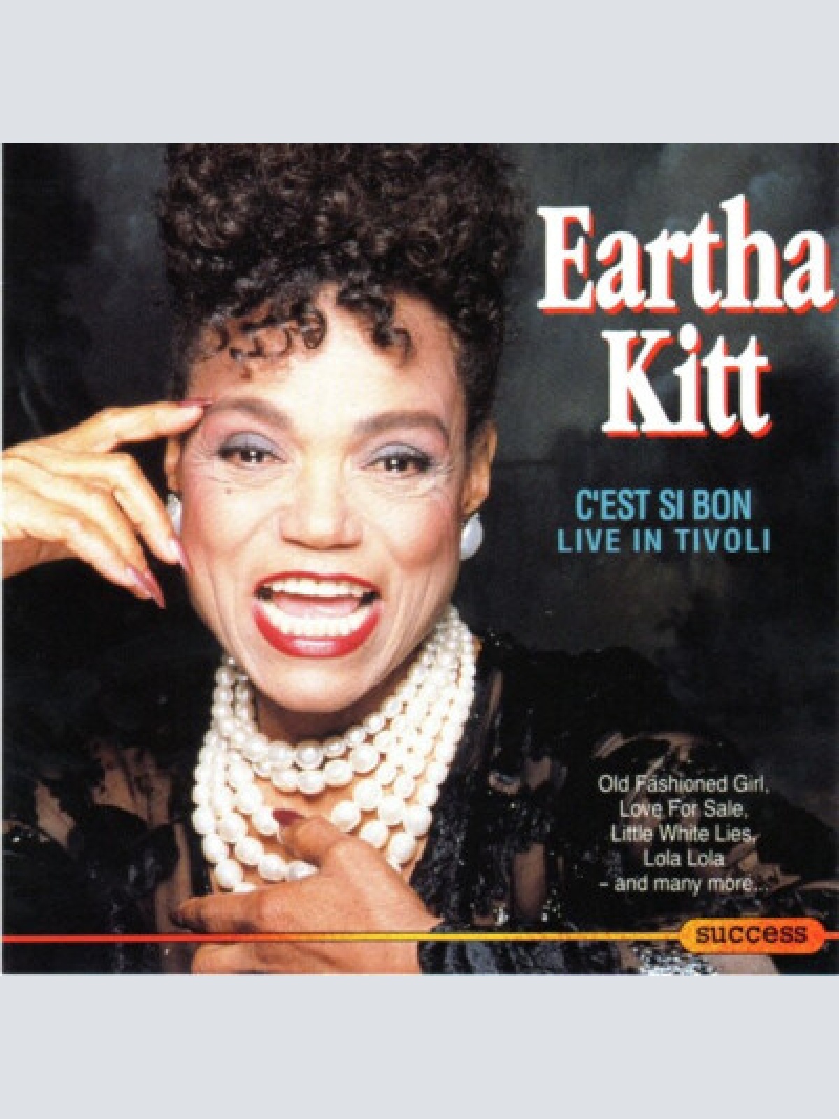 CD, Album Eartha Kitt - C'est Si Bon - Live In Tivoli