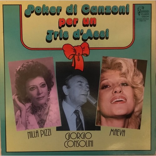 12", EP Nilla Pizzi / Giorgio Consolini / Maeva (2) - Poker Di Canzoni Per Un...