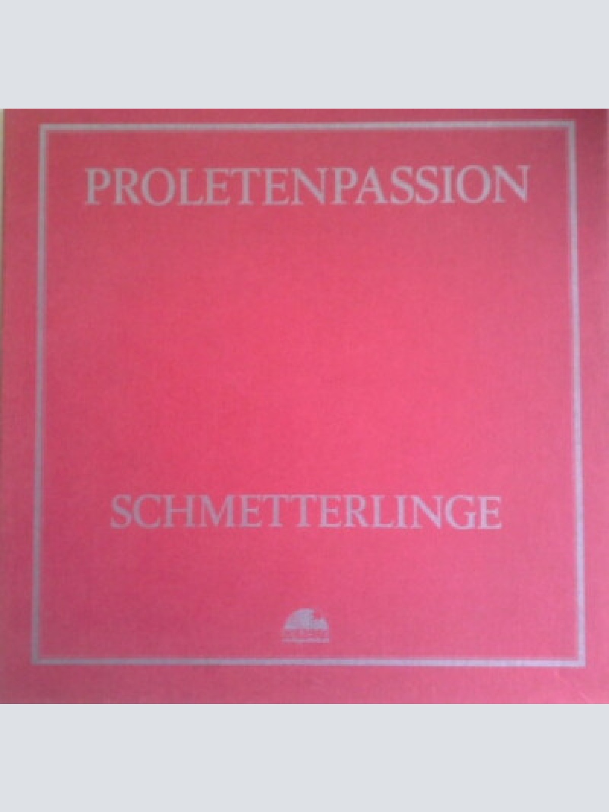 3xLP, Album + Box Schmetterlinge - Proletenpassion