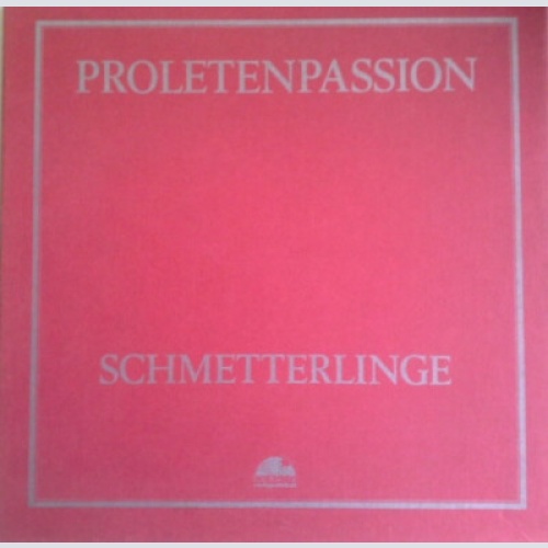 3xLP, Album + Box Schmetterlinge - Proletenpassion
