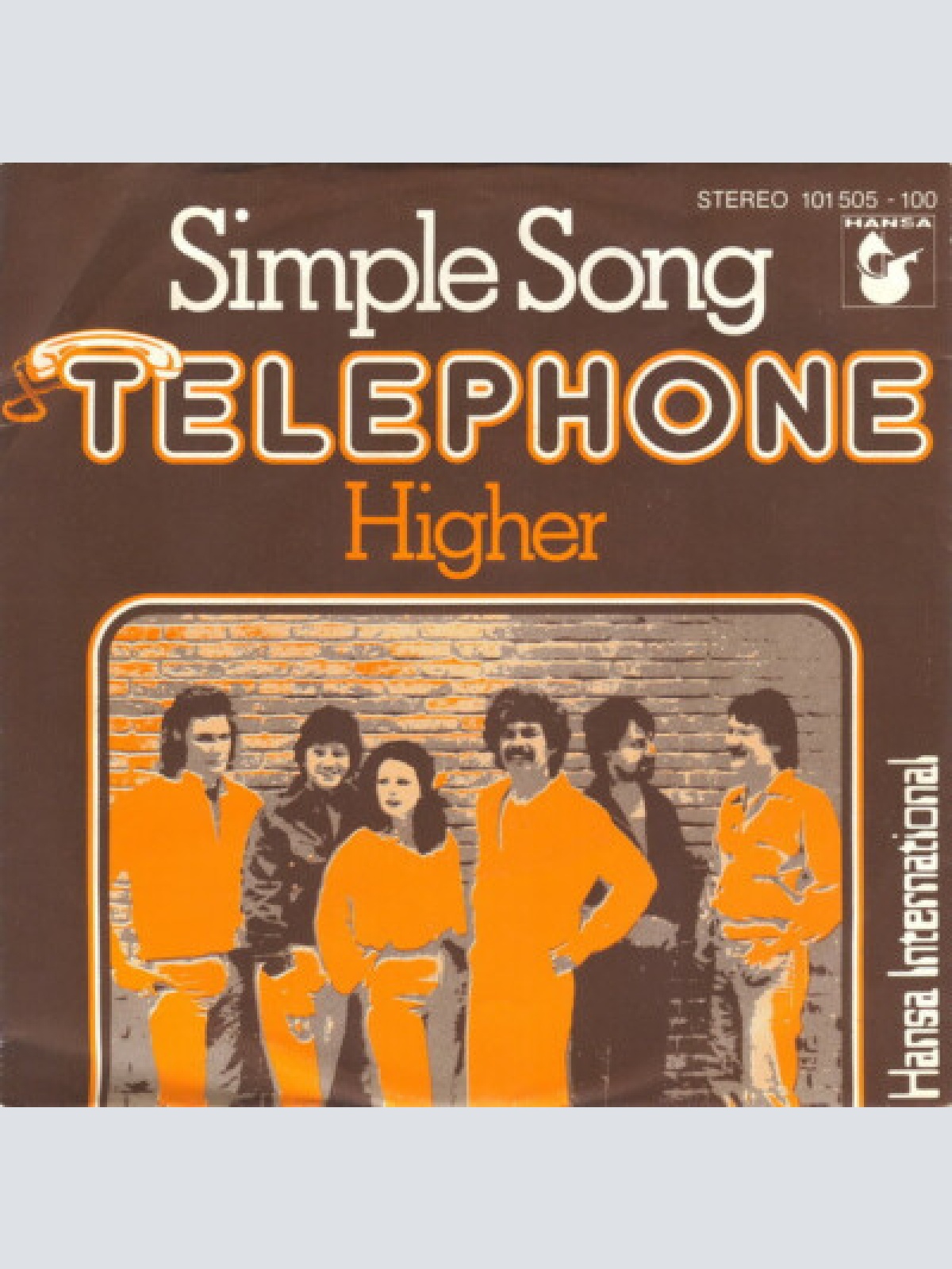 7", Single Telephone (3) - Simple Song