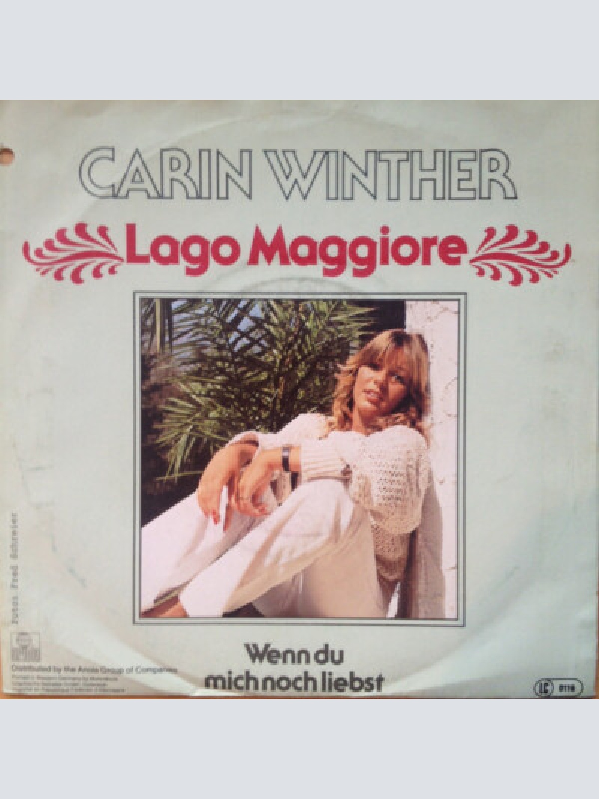 7", Single Carin Winther - Lago Maggiore