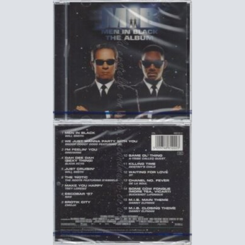 CD--NM-SEALED-VARIOUS -- - SOUNDTRACK -- MIB - MEN IN BLACK