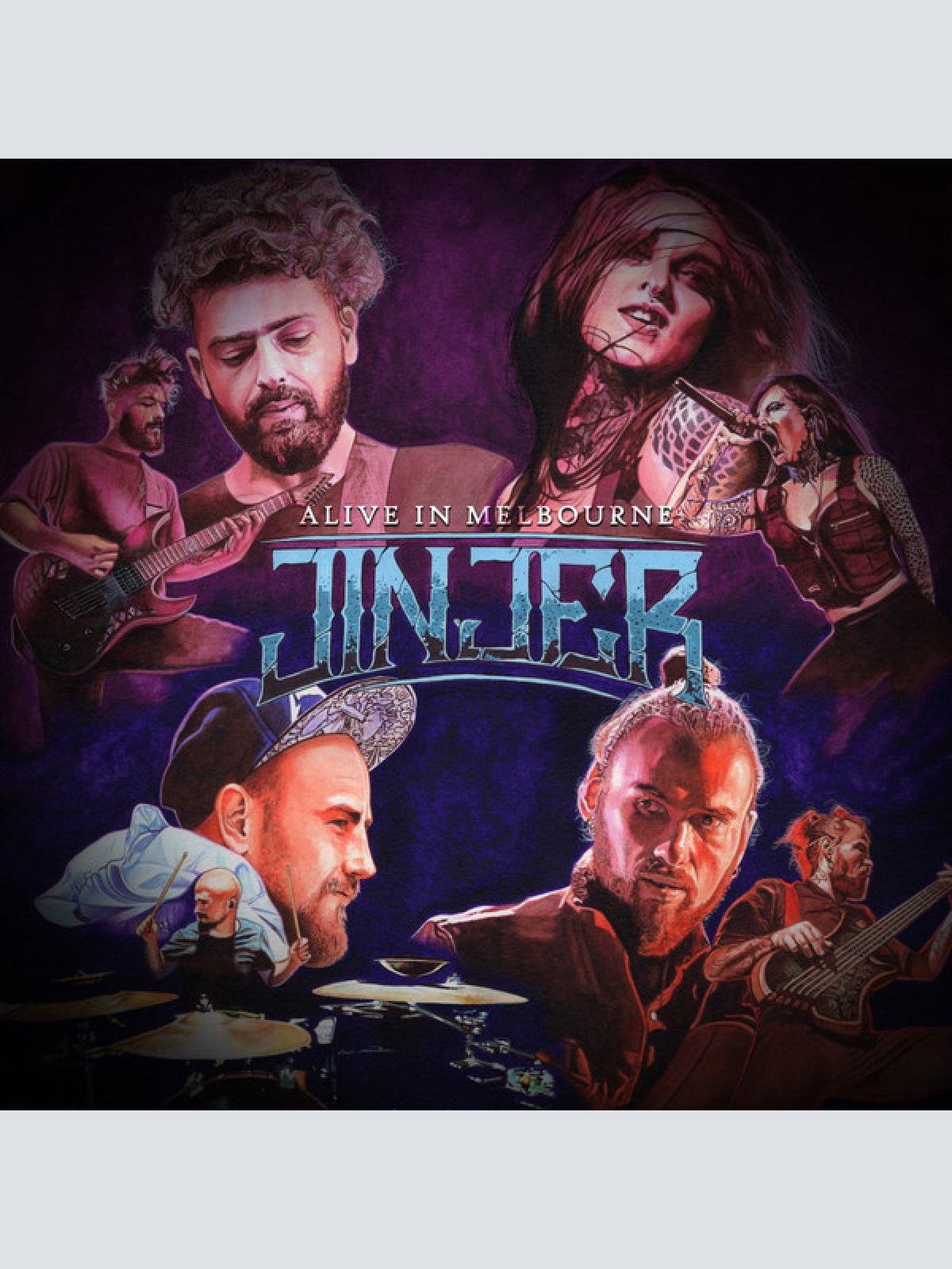 CD, Album Jinjer (2) - Alive In Melbourne