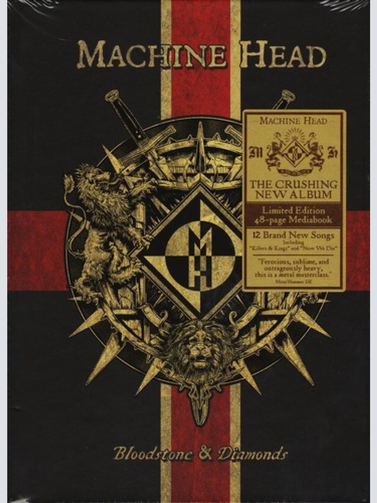 CD, Album, Ltd, Med Machine Head (3) - Bloodstone & Diamonds