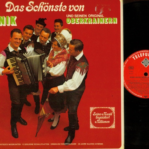 LP--Slavko Avsenik Das Schönste von     Schweiz Press