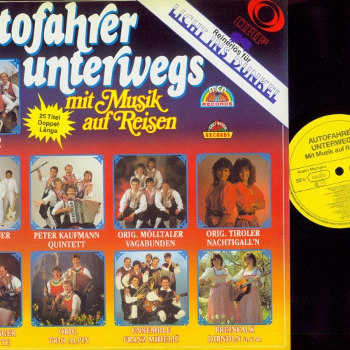 LP-Autofahrer Unterwegs Mit Musik auf Reisen   Sonnwend Quintett/ Alpina Quinte