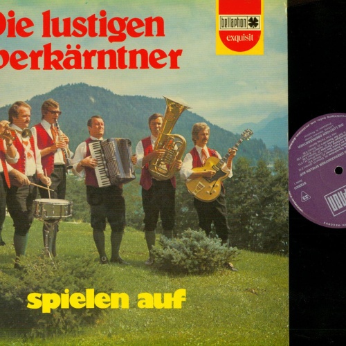 LP- Die lustigen Oberkärntner spielen auf