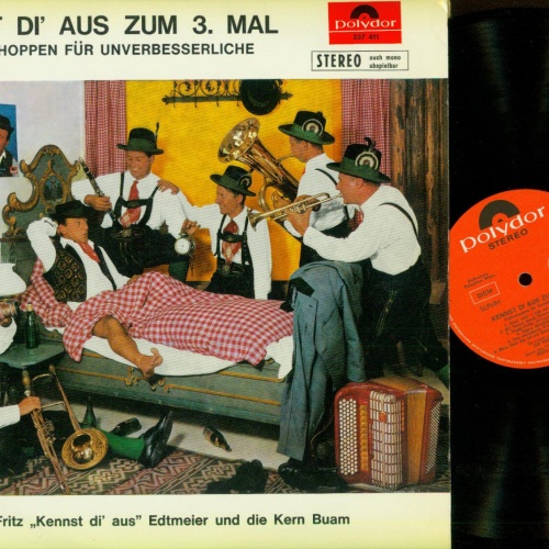 LP--Fritz Edtmeier Kern Buam    Kennst di aus zum 3 mal