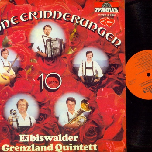 LP--Eibiswalder Grenzland Quintett    schöne Erinnerungen