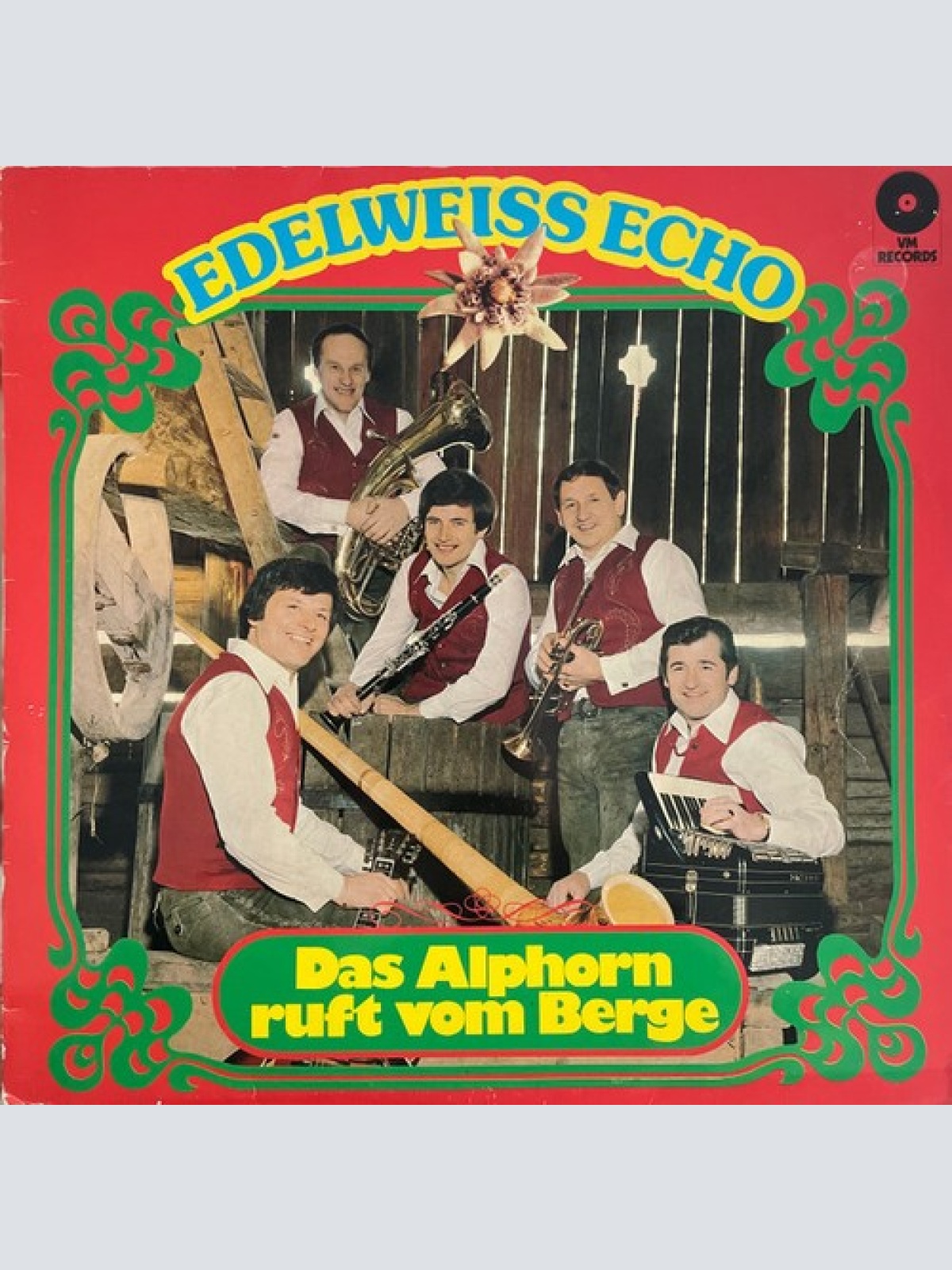 LP, Album Edelweiss Echo* - Das Alphorn Ruft Vom Berge