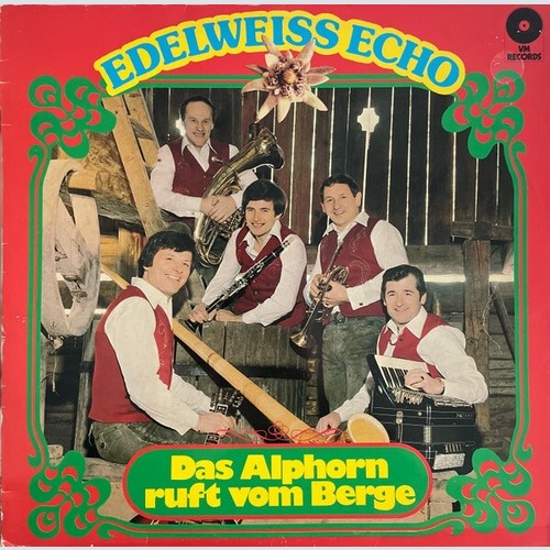 LP, Album Edelweiss Echo* - Das Alphorn Ruft Vom Berge