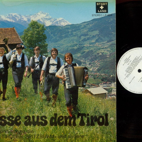 LP- Original Tiroler Spitzbuam    Grüsse aus dem Tirol