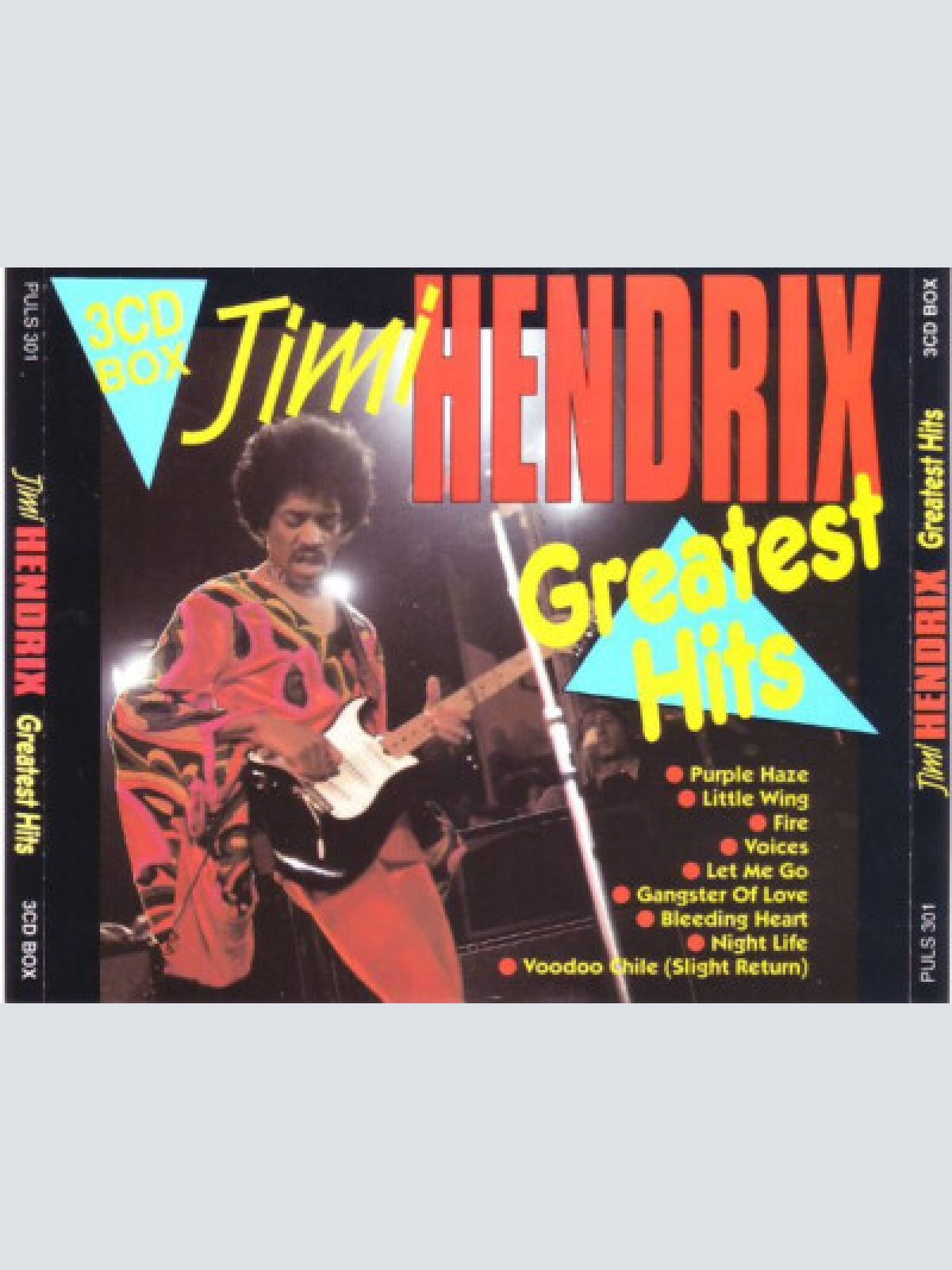 3xCD, Comp Jimi Hendrix - Greatest Hits