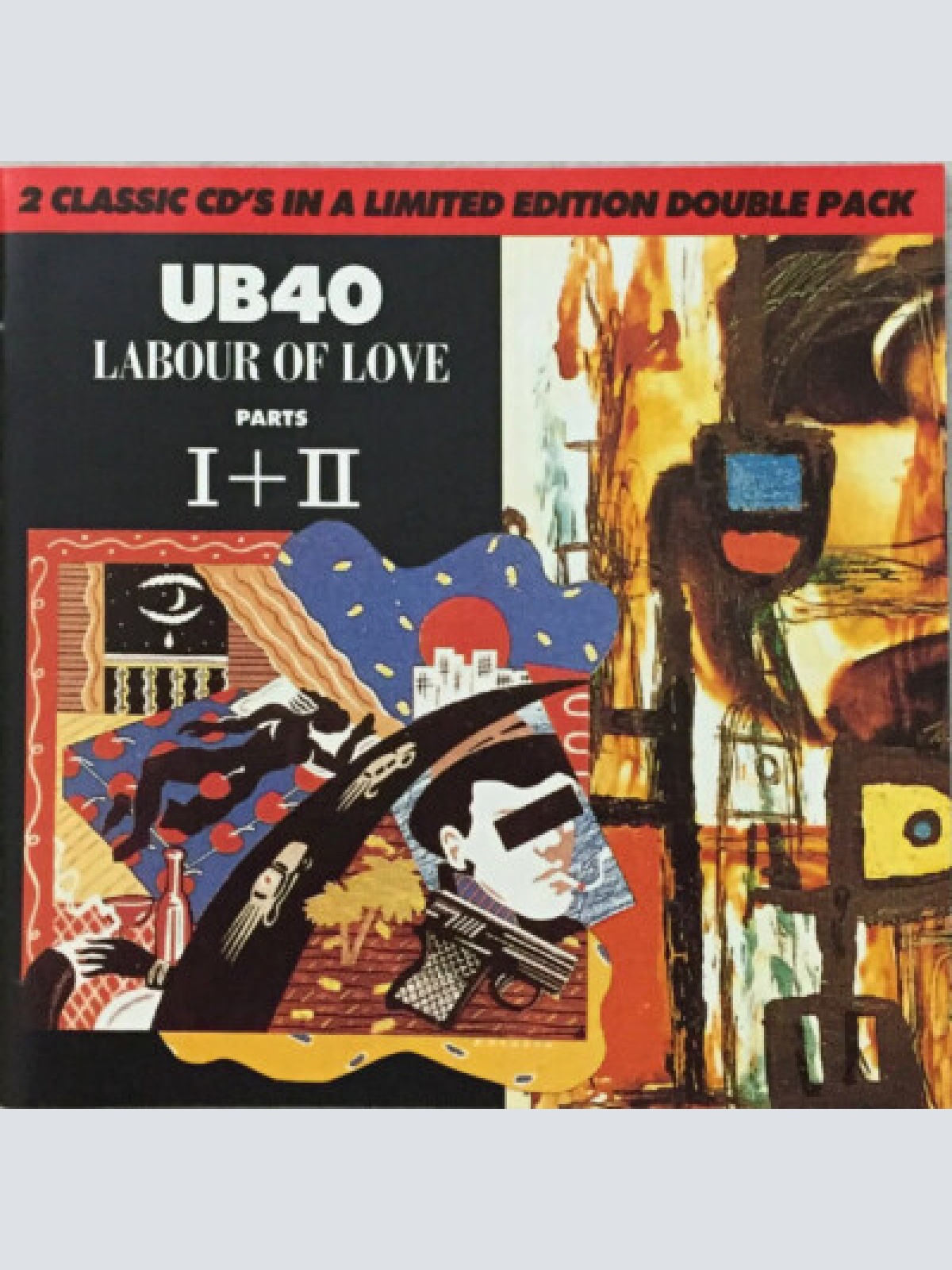2xCD, Comp UB40 - Labour Of Love Parts I + II