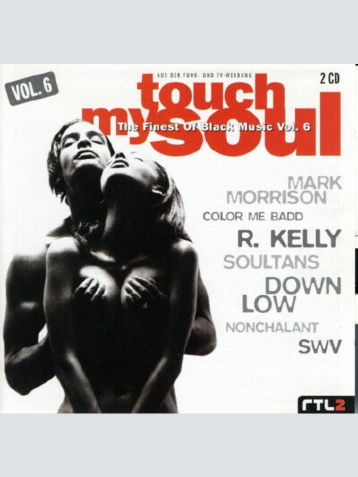 2xCD, Comp Various - Touch My Soul - The Finest Of Black Music Vol. 6