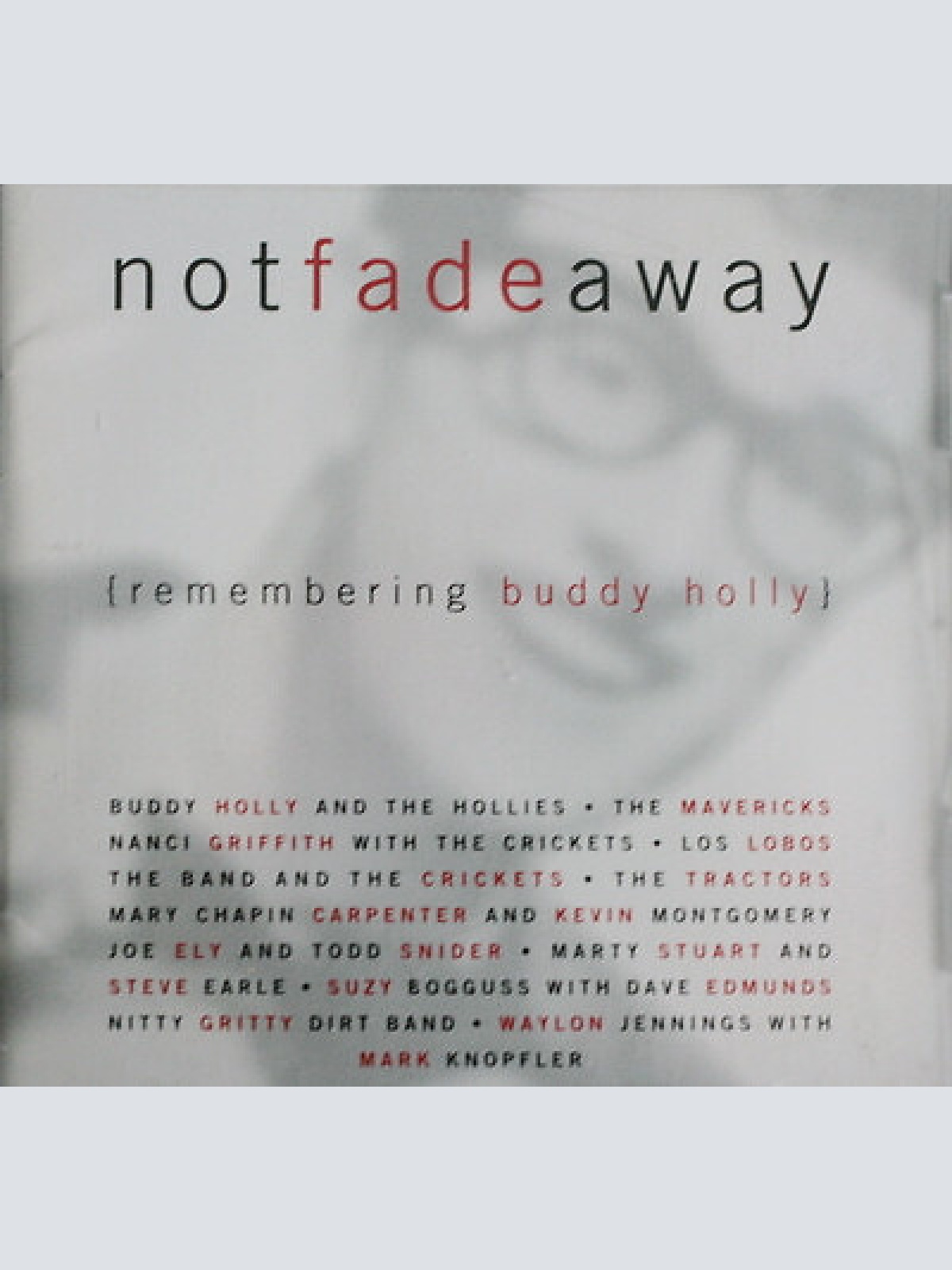 CD, Comp Various - Not Fade Away (Remembering Buddy Holly)