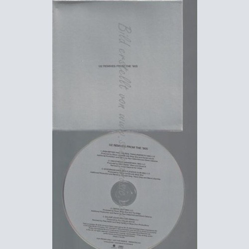 CD--PROMO--U2 --REMIXES FROM THE 90'S--5 TRACKS