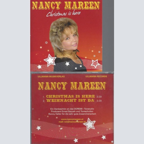 CD--NANCY MAREEN--CHRISTMAS IS HERE