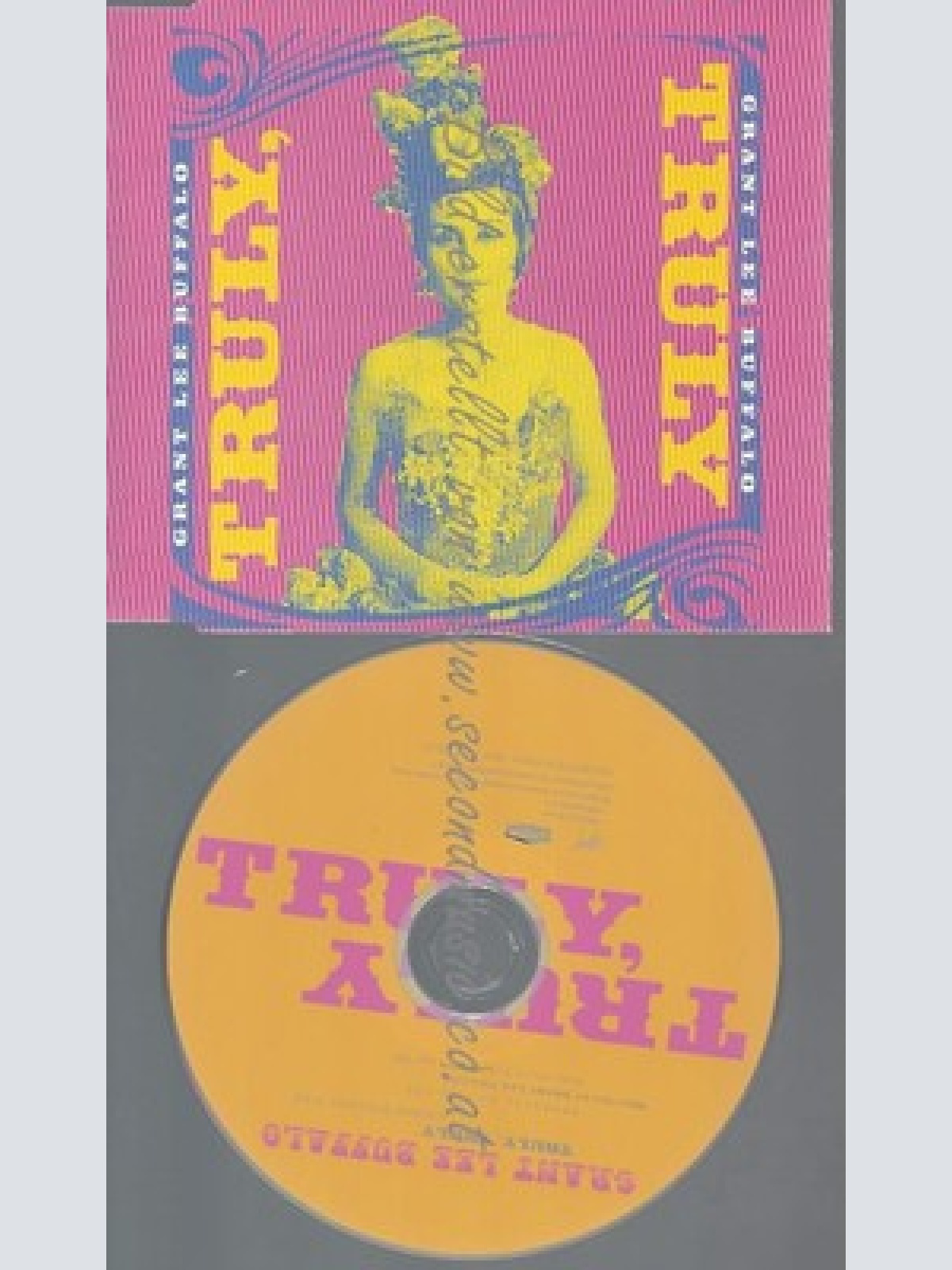 CD--PROMO--GRANT LEE BUFFALO--TRULLY--1 TRACK