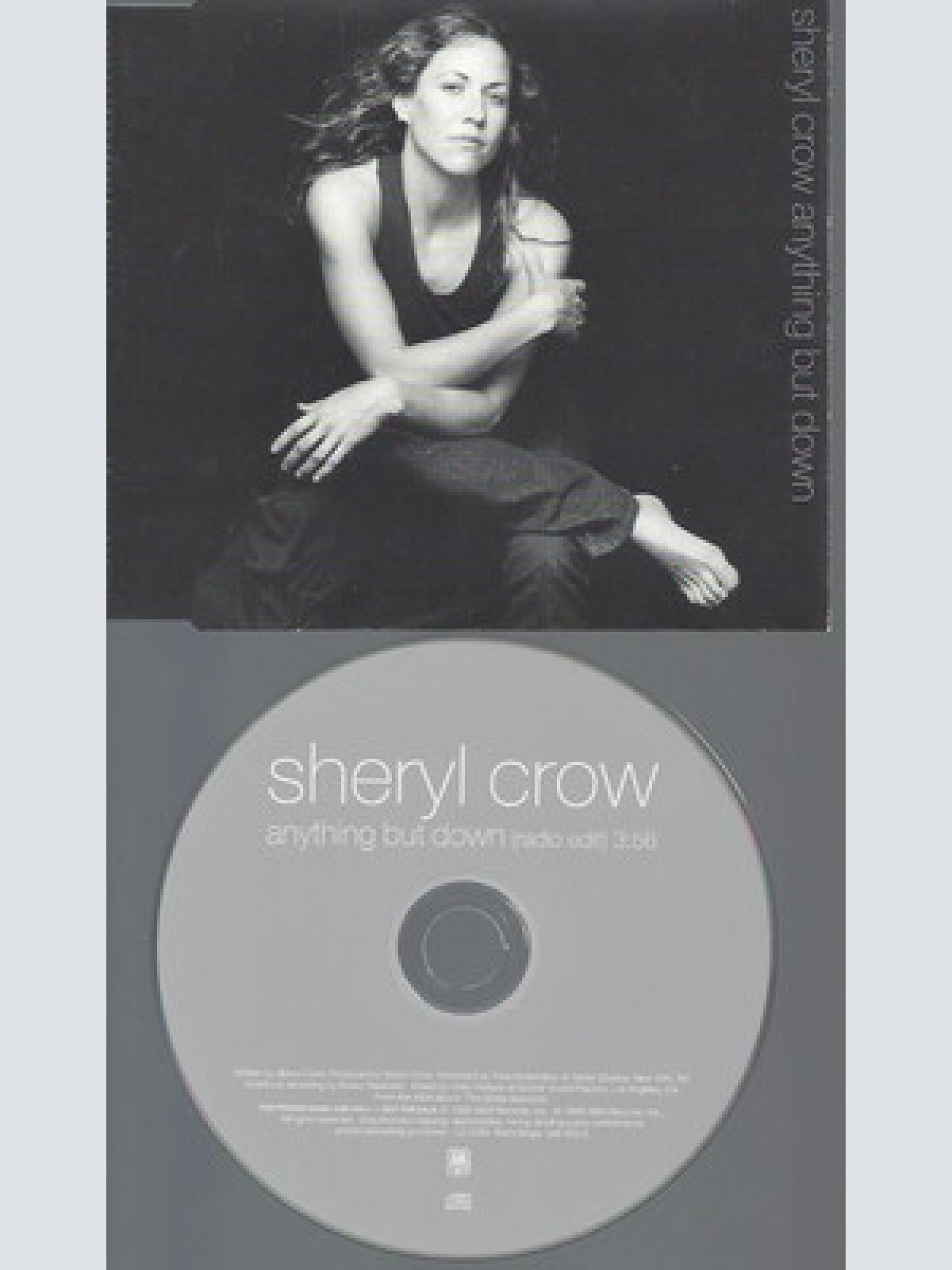 CD--PROMO--SHERYL CROW--ANYTHING BUT DOWN