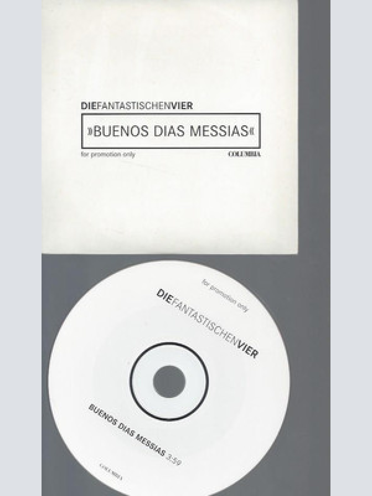CD--PROMO--DIE FANTASTISCHEN VIER--BUENOS DIAS MESSIAS
