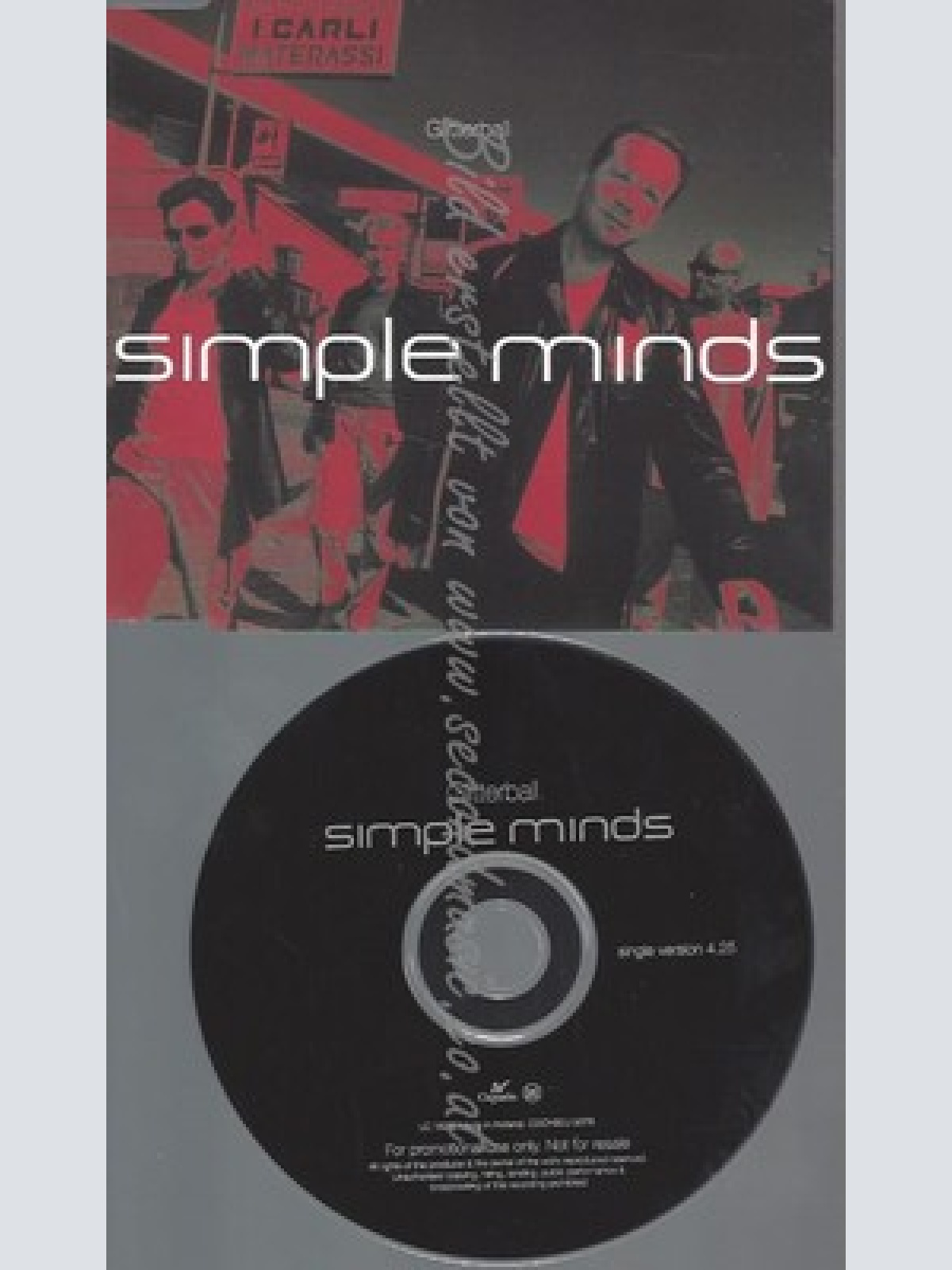 CD--PROMO--SIMPLE MINDS--GITTEBALL