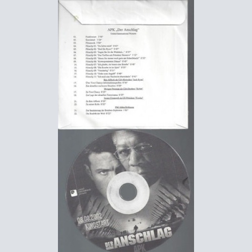 CD--RADIO-AUDIO PRESSKIT-PROMO-DER ANSCHLAG