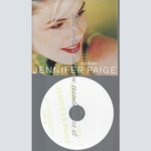 CD--PROMO--JENNIFER PAIGE--SOBER--3 TRACKS