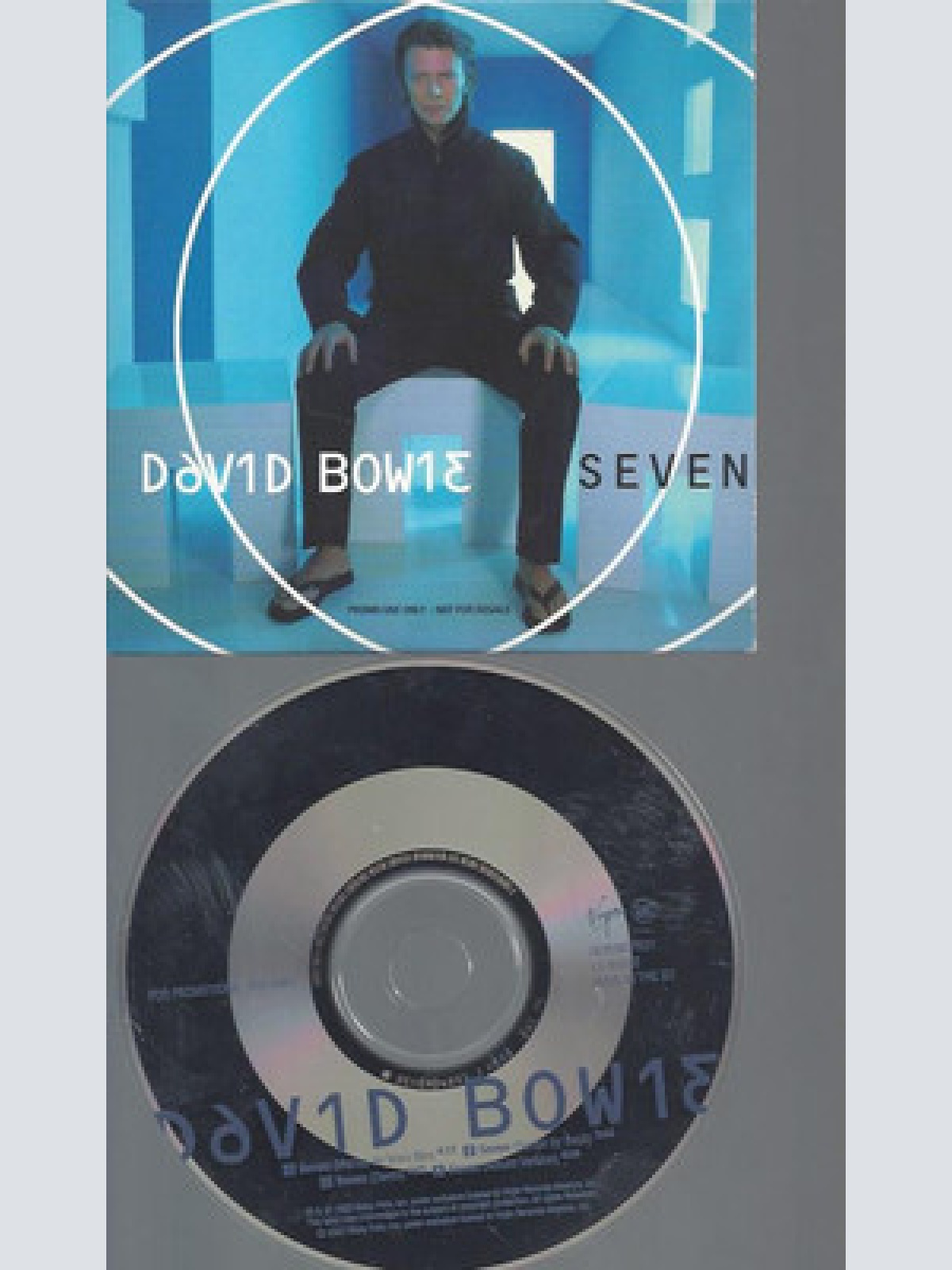 CD--PROMO--DAVID BOWIE--SEVEN