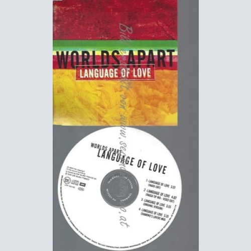 CD--PROMO--WORLDS APART--LANGUAGE OF LOVE --4 TRACKS