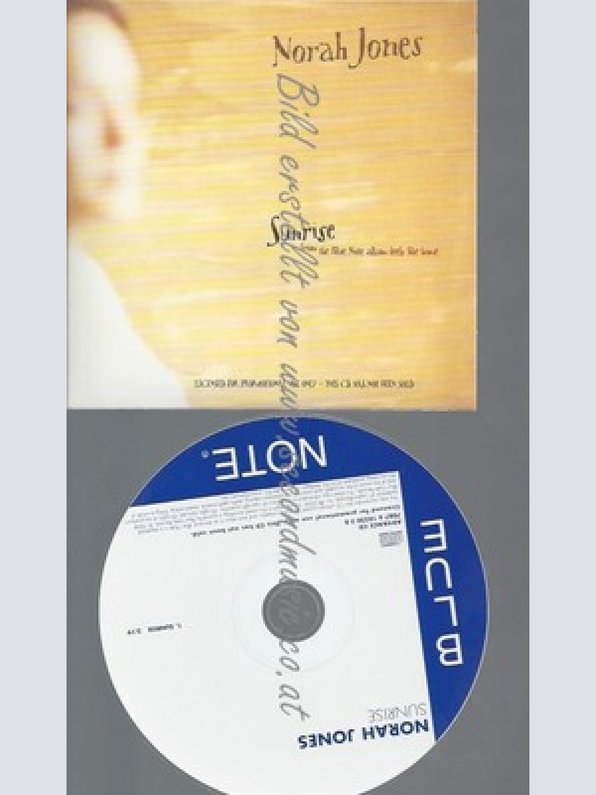 CD--PROMO--NORAH JONES--SUNRISE--1 TRACK