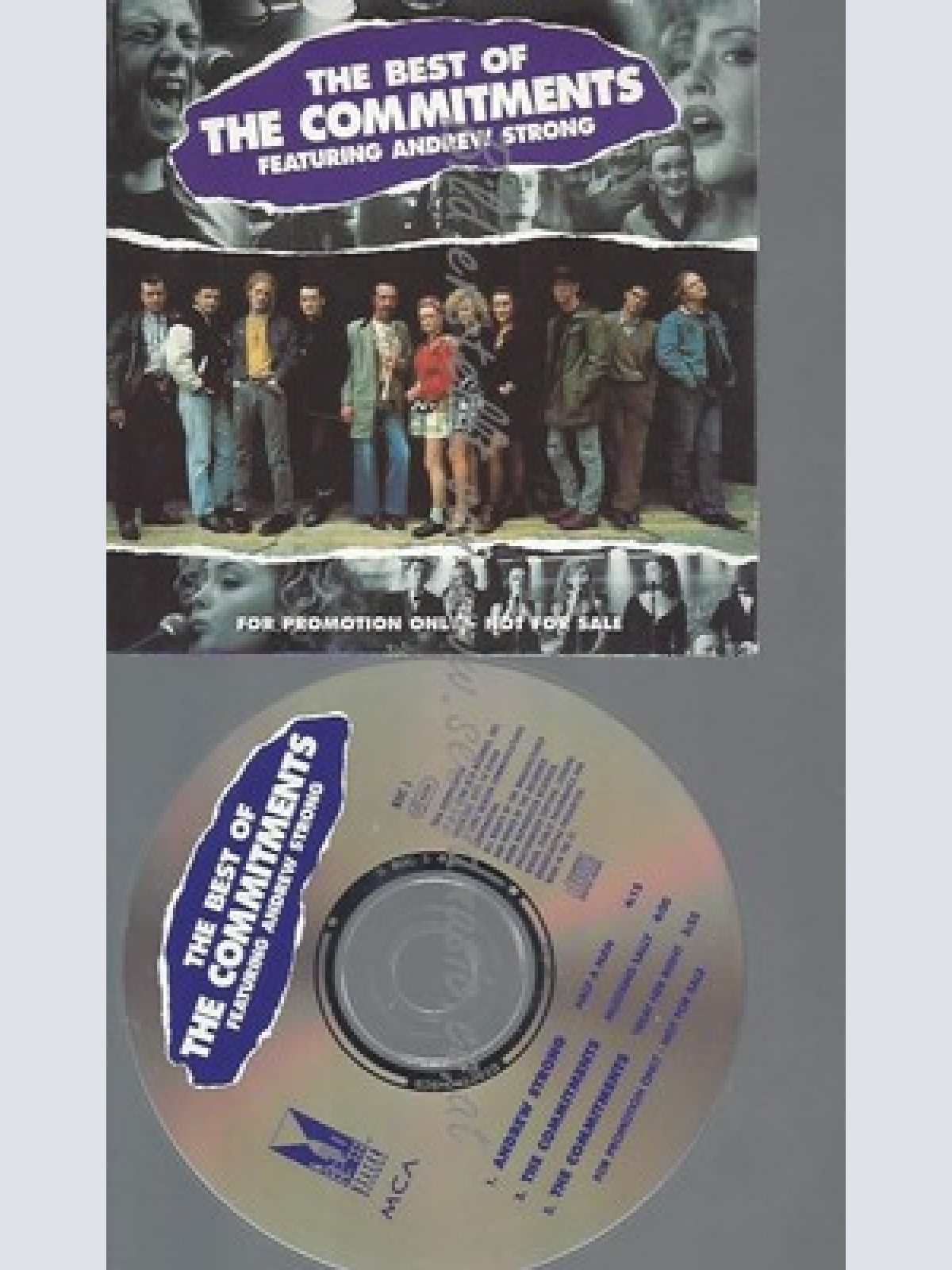 CD--PROMO--THE BEST OF THE COMMITMENTS--3 TRACKS